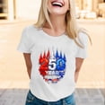 thumbnail image 2 of Short Sleeve T Shirts for Women Summer Casual Loose Tees 1776-2026 250Th Anniversary Print Crewneck Y2K 2026 Tops, 2 of 4