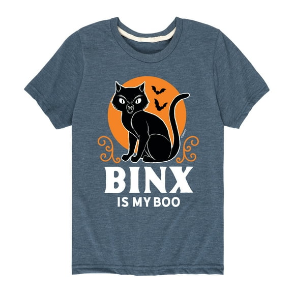 Hocus Pocus - Binx Is My Boo - Youth Short Sleeve Graphic T-Shirt