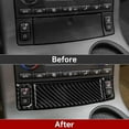 thumbnail image 3 of Carbon Fiber Heating Panel Storage Button Cover Trim Sticker Decal For Corvette C6 2005 2006 2007, 3 of 5