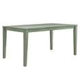 thumbnail image 3 of Lexington Large Dining Set with Bench and 4 Slat Back Chairs, Dark Sea Green, 3 of 7