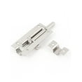 thumbnail image 2 of Unique Bargains 2.5' Length Stainless Steel Door Gates Latch Sliding Lock Barrel Bolt 2pcs, 2 of 3