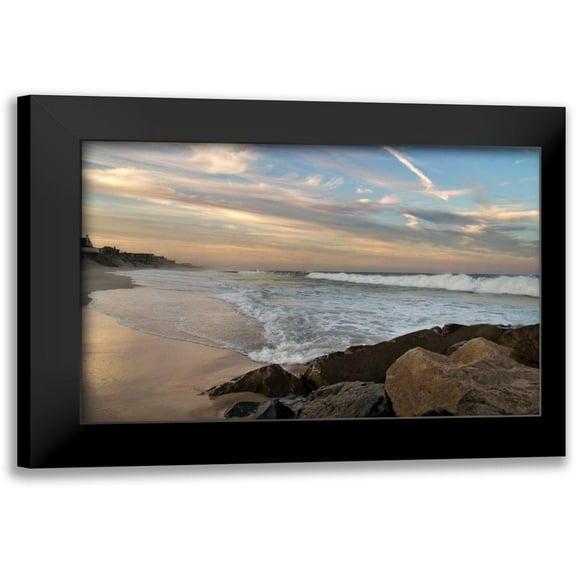 Jones, Mike 14x11 Black Modern Framed Museum Art Print Titled - Evening Solitude