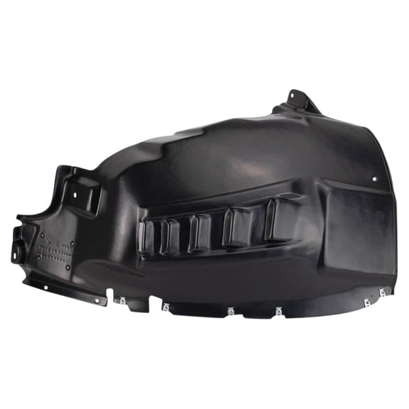 TRQ Front Left Inner Fender Liner Black Drivers Side Fits Select 2014-2021 Ram ProMaster 1500 ProMaster 2500 ProMaster 3500 CH1248196