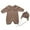 Coffee, variant on Sngxgn Baby Boy Bodysuits Sets Cotton Casual New born Clothes Comfort Outfit Baby(Coffee,80)