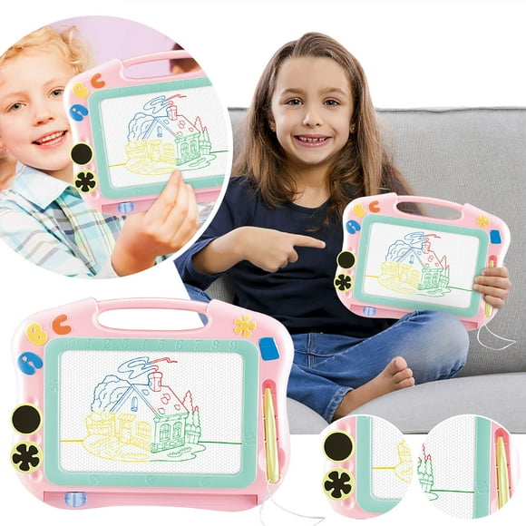 Writing & Drawing Board,Pastelboard Children Intelligence Toy Educational Erasable Plastic Drawing Board Education Doodle Toys For Kids. Erasable Magnet Writing Sketch Table