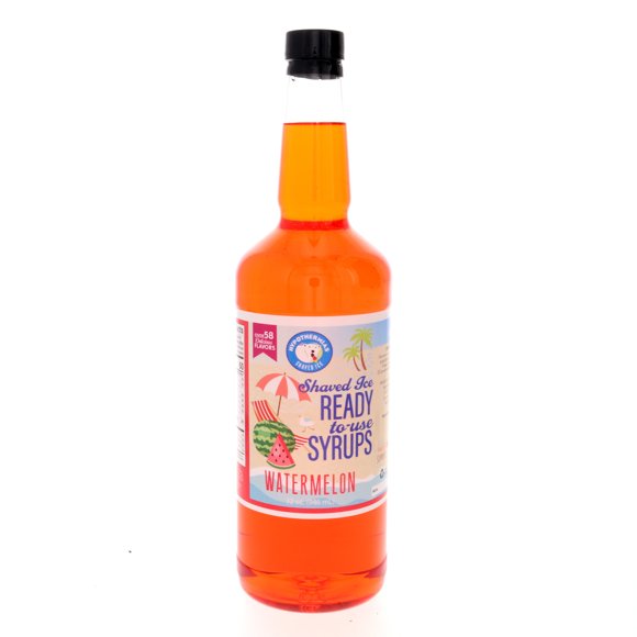 Horchata 100% Pure Cane Sugar Snow Cone or Shaved Ice Syrup