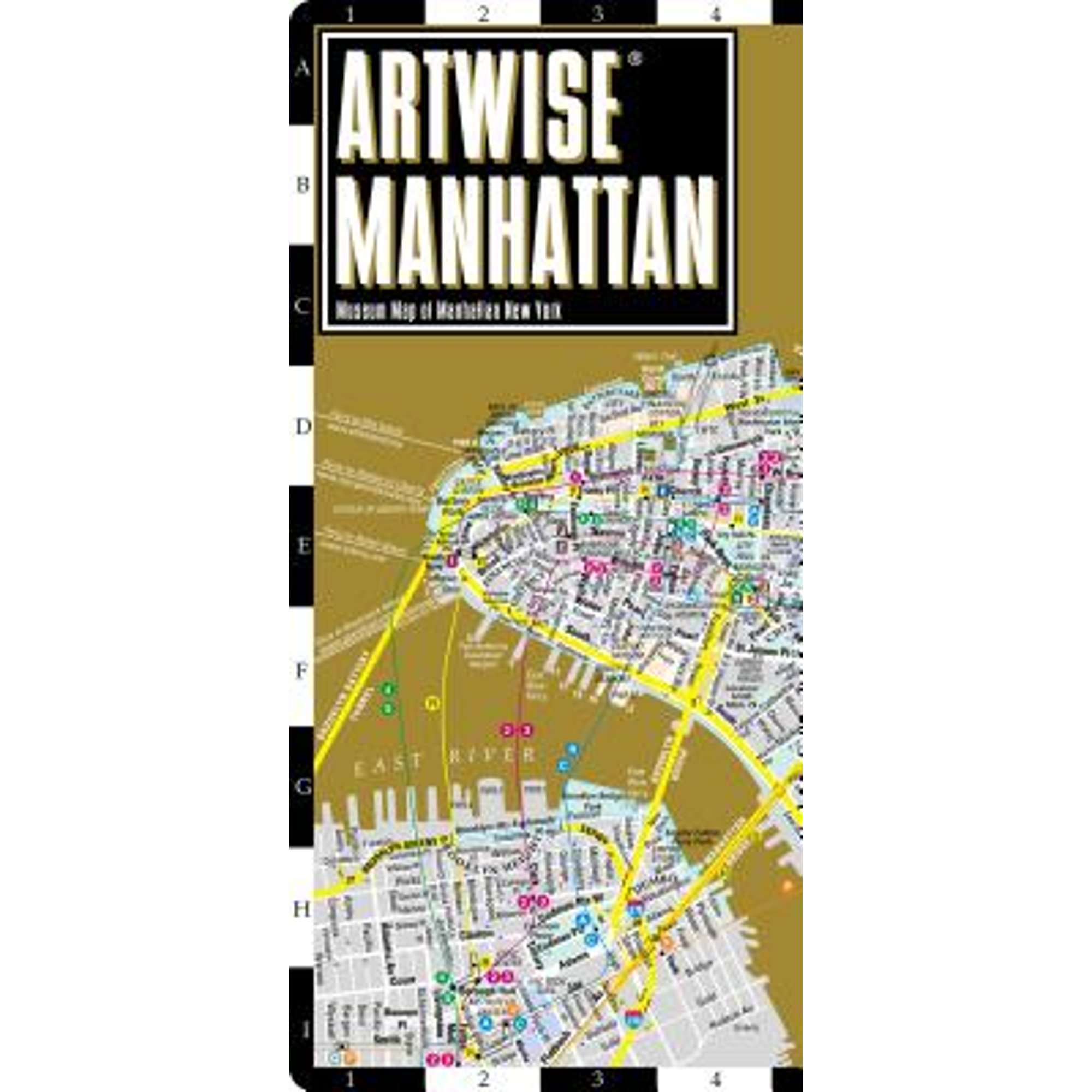 Artwise Manhattan Museum: Museum Map of Manhattan, New York