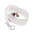 thumbnail image 3 of Bolsa pequeña para muñecas, bolsa transparente de PVC para exhibir muñecas, organizador colgante, bolsa de almacenamiento para muñecas pequeñas de PVC Puerta Blanca En Forma, 3 of 8