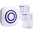 thumbnail image 1 of Motion Sensor Alarm System, Wireless Home Security Driveway Alarm Indoor, Motion Detector Alert with 2 Sensor and 1 Receiver -38 Chime Tunes 2025, 1 of 5