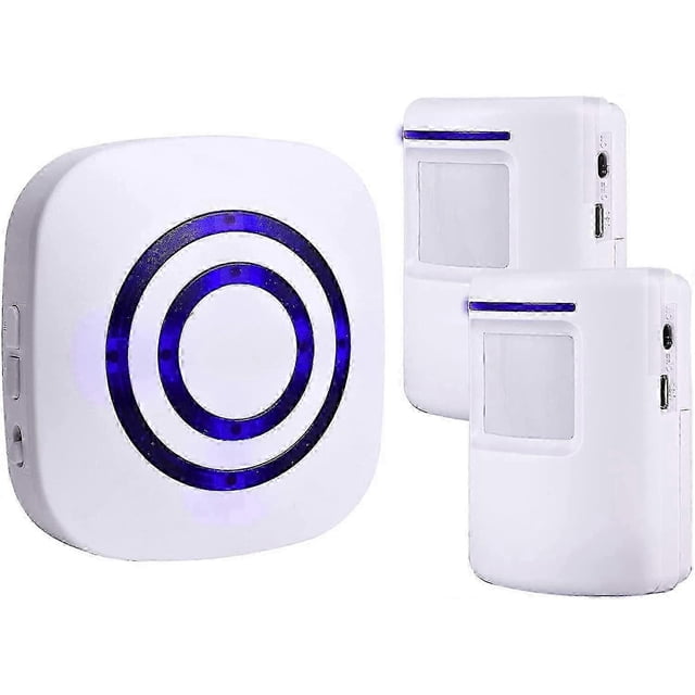 Motion Sensor Alarm System, Wireless Home Security Driveway Alarm Indoor, Motion Detector Alert with 2 Sensor and 1 Receiver -38 Chime Tunes 2025