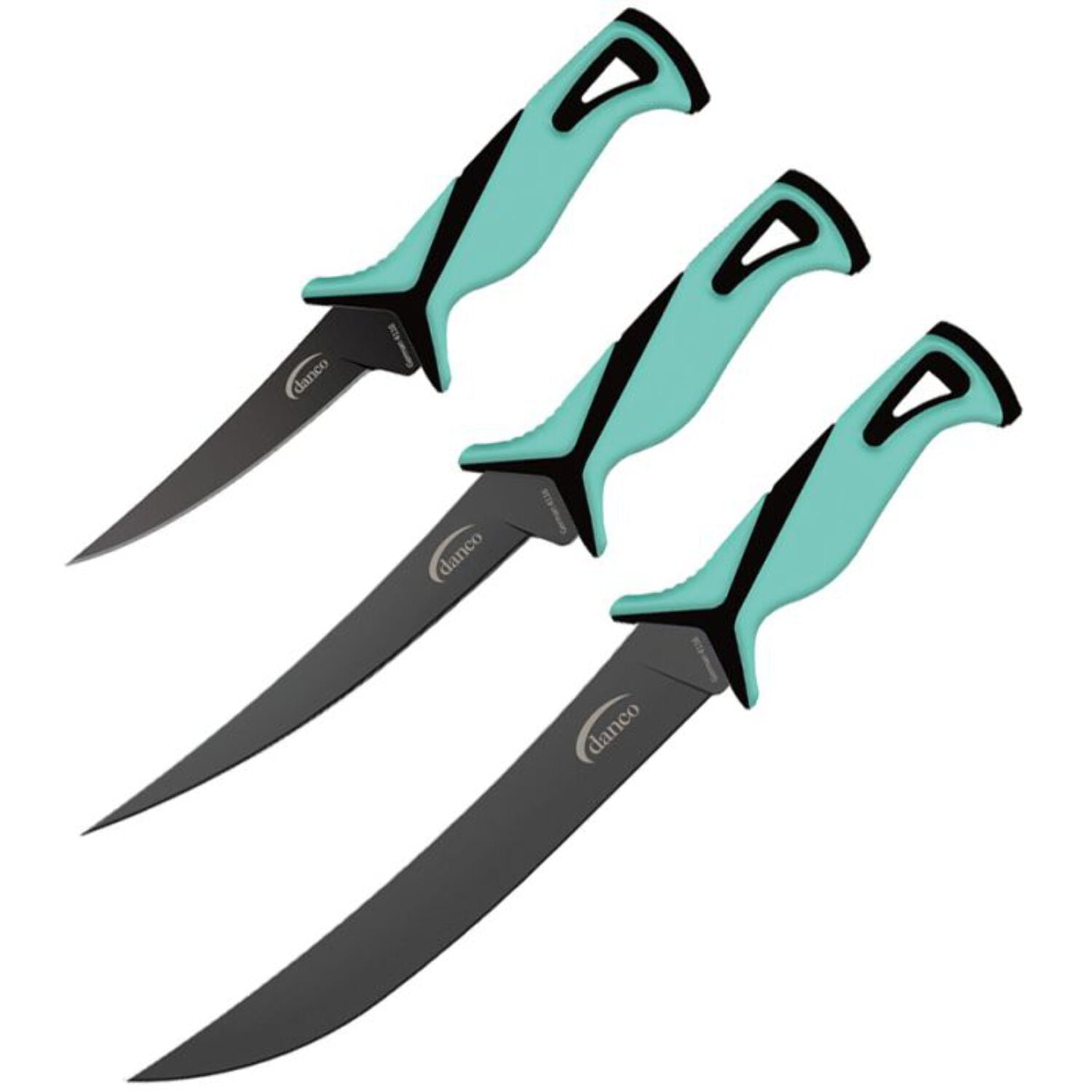 Danco Pro Series 3 Piece Knife Set - Seafoam