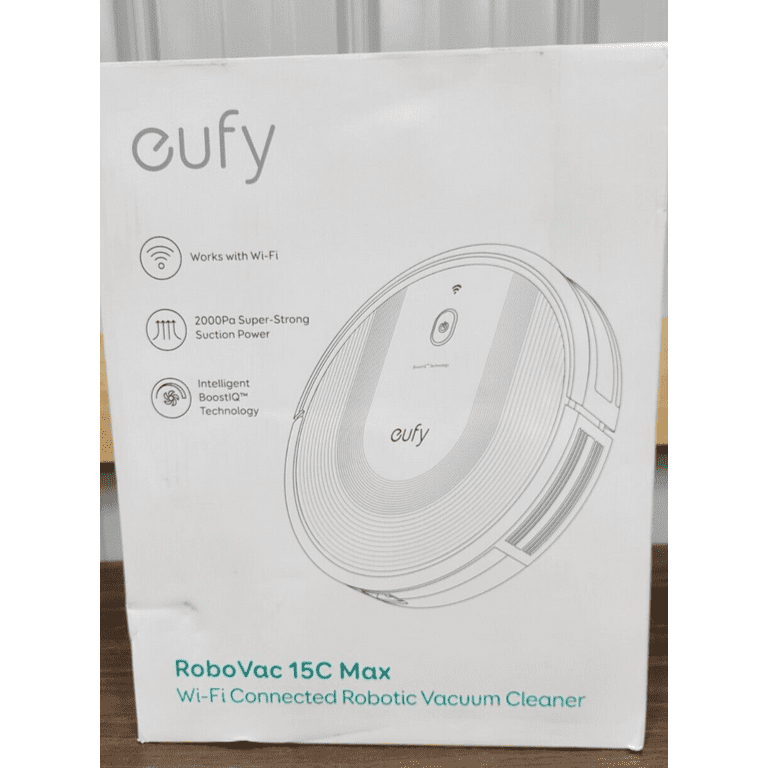 Eufy Robotic RoboVac 15C MAX - Small, Wi-Fi Connected Robot Eufy Robotic RoboVac 15C MAX - Small, Wi-Fi Connected Robot