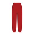 thumbnail image 4 of Men's Joggers - Comfortable Sweatpants for Men Faux Layered Drawstring Elastic Waist Jogger Pants with Pockets, 4 of 7