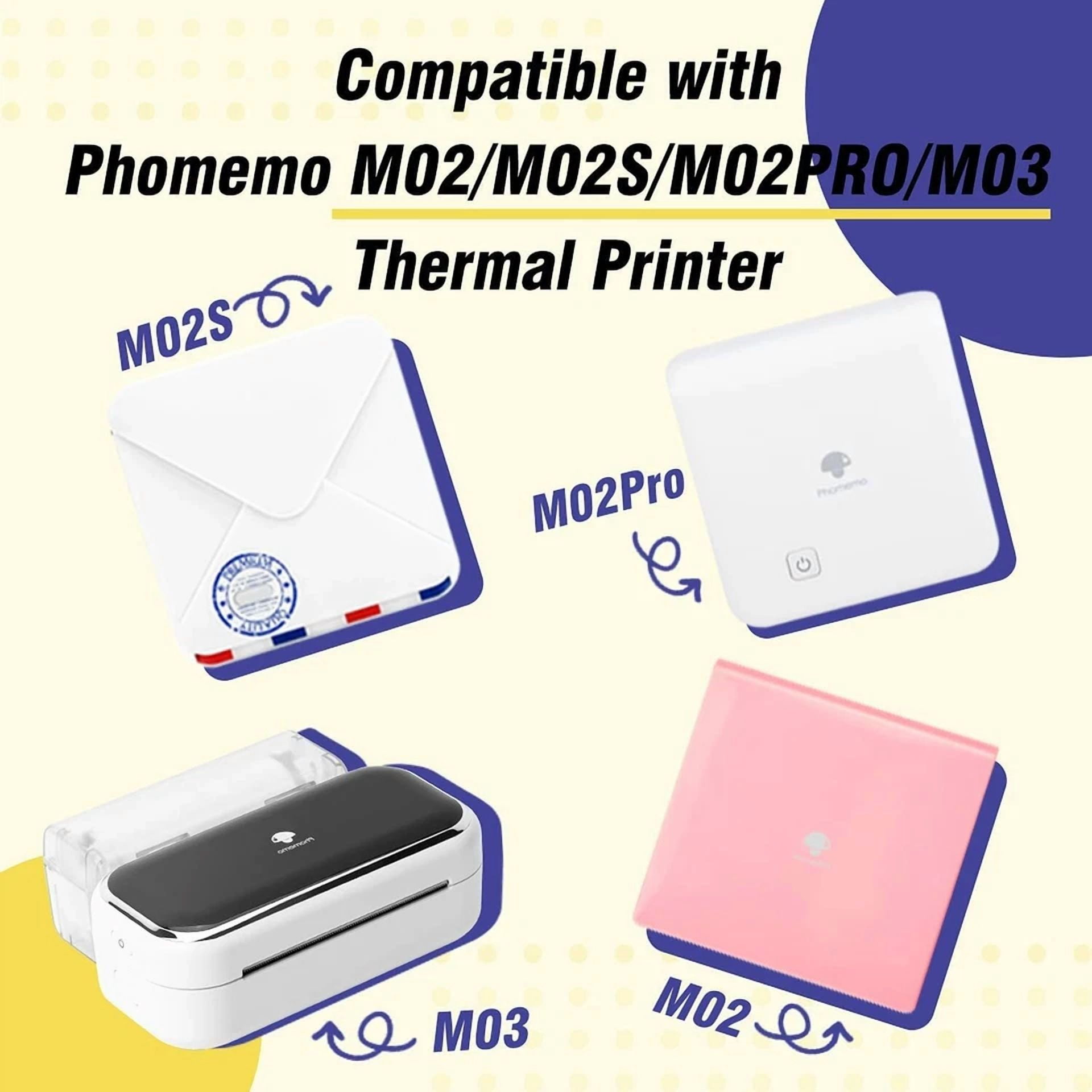 BUTTERFLY- Phomemo Adhesive Thermal Sticker Paper White/Gold Glitter/Silver Glitter Labels