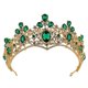 thumbnail image 2 of Crystal Wedding Tiara Hair Accessory for Bride Women Special Occasions 6.3×6.3×3.1in 1Set, 2 of 4