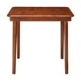 thumbnail image 6 of Stakmore Straight Edge 32" Square Folding Card Table, Cherry Finish, 6 of 10