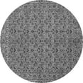thumbnail image 1 of Ahgly Company Indoor Round Persian Gray Traditional Area Rugs, 7' Round, 1 of 1