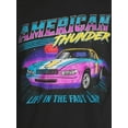 thumbnail image 5 of Humor Men's & Big Men's Street Racing and American Thunder Graphic T-Shirts, 2-Pack, 5 of 6