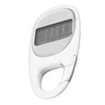 thumbnail image 5 of ATTOE Step Counter Power Saving Mode Clear LCD Display Simple Carabiner Pedometer for Outdoor Sports Adults Children-4472, 5 of 5