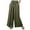 Olive Drab, variant on Odeerbi Pants for Women Trendy Autumn Solid 2025 Casual Pocket Elastic Waist Long Pants Olive Green