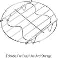 thumbnail image 2 of YOPTOP With handles Compatible with Instant Pot Accessories 6 Qt 8 Quart  Pressure Cooker Trivet Wire Steam Rack  Great for Lifting out Whatever Delicious Meats & Veggies You Cook,none,none, 2 of 7