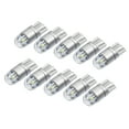 thumbnail image 1 of 10 Pcs Bombilla LED de Interior de Coche 194 T10 168 175 921 W5W para Luz de Techo Luz de Mapa Luz de Puerta Azul Hielo, 1 of 6