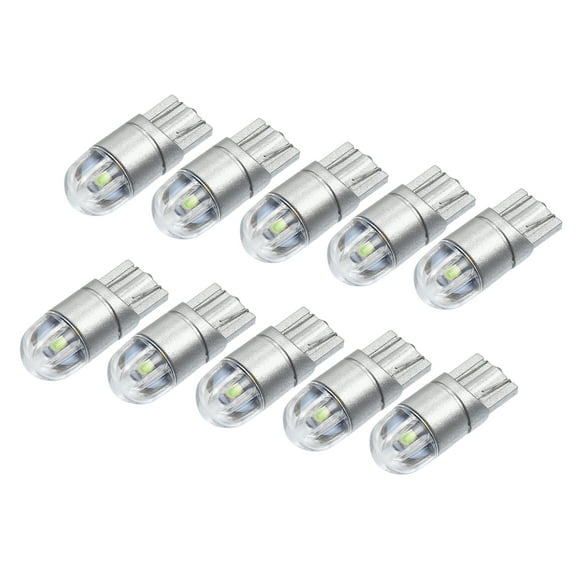 10 Pcs Car Interior 194 LED Light Bulb T10 168 175 921 W5W for Dome Light Map Light Door Light Ice Blue