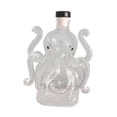 thumbnail image 4 of Decantador de whisky con forma de pulpo, botella de vino, vidrio, vacío, único, 320 ml, decorativo, transparente, regalo para hombre, para club,, 4 of 8