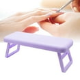 thumbnail image 6 of TOOYFUL Nail Arm Rest,Nail Pillow Hand Rest,Non Slip,Nail Arm Rest Cushion,Manicure Hand Rest Stand,for Nail Technician Use,Must Have violet, 6 of 9