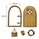thumbnail image 3 of Puerta de montaje. Puerta de madera Kit de tres puertas de madera Decoración artesanal y colgantes, 3 of 8