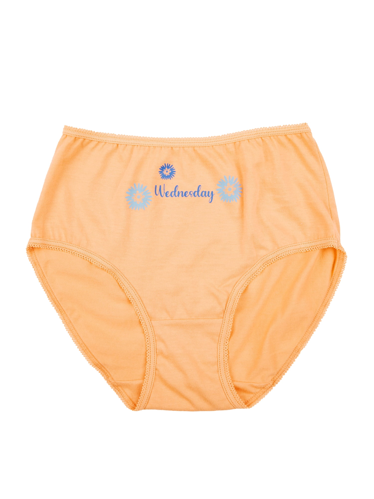 Wonder Nation Girls Cotton Brief Underwear, 10-Pack, Sizes 4-18 & Plus