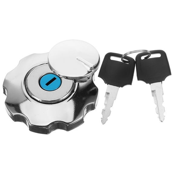 Locking Motorcycle Fuel Cap with Key Aluminum Alloy Gas Tank Cap