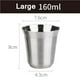 thumbnail image 3 of Inteprter Taza de café de acero inoxidable, aislamiento térmico de doble capa y taza de café con cápsula Anti-escaldado Juegos de servir café y té L Inteprter HA027431-02, 3 of 6