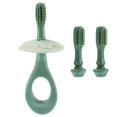 thumbnail image 1 of Cepillo De Dientes Para Bebés Y Niños Pequeños Material De Silicona Y Pp Silicona De Grado Alimenticio Suave Para Bebés Pequeños Juego De Cuidado Bucal Para Bebés Vogacara HA027568-01, 1 of 7