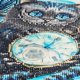 thumbnail image 2 of DIY 5d Diamond Painting by Number Kit,Diamond Painting,Diamond Embroidery Cat,Cat Clock Rhinestone Cross Stitch Embroidery Arts Craft on Canvas Wall D, 2 of 5