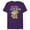 Purple, variant on Star Wars The Mandalorian Grogu From a Galaxy Far Far Away - Short Sleeve Blended T-Shirt for Adults - Customized-Dark Heather