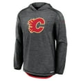 thumbnail image 2 of Men's Fanatics  Black Calgary Flames Authentic Pro Rink Lightweight Pullover Hoodie, 2 of 3