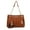 Brown, variant on Mabel Women's Shoulder Bag with Keychain & Card Holder, Stylish Tote Handbag by Mia K - Yellow