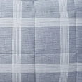 thumbnail image 6 of My Texas House Waldin 2-Piece Dark Blue Windowpane Plaid Box Quilt Set, Twin XL, 6 of 6