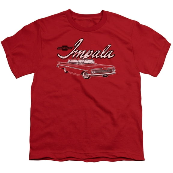 Chevrolet - Classic Impala - Youth Short Sleeve Shirt - Medium