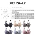 thumbnail image 3 of MVRLSH Jelly Bras For Women Womens Bcdef Cup Lace Bra Plus Size Full Coverage Everyday Wear Pink 36-115 Bcdef, 3 of 8