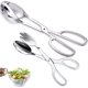 thumbnail image 1 of piezas de pinzas para alimentos, pinzas de cocina, pinzas para repostería, buffet de acero inoxidable JFHHH pequeña, 1 of 1