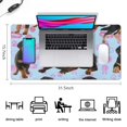 thumbnail image 5 of Long Mouse Pads for Desk,Rottweiler Dogs Desk Mats on Top Of Desks, Desk Mouse Pad Extra Large with 3mm Non-Slip Base and Stitched Edge for Gaming,Office,Work,Home 31.5"x15.7", 5 of 6
