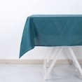 thumbnail image 6 of BalsaCircle 6 Pieces 54" x 54" Peacock Teal Square Polyester Tablecloths Table Cover Linens, 6 of 8