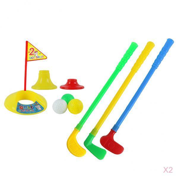 2 Juegos De Putter De Golf Para Niños, Niñas, Niños, Niñas, Interior, Exterior, Golf, Práctica, Juguete Sunnimix Putter de golf para niños