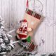 thumbnail image 5 of 4 Uds. Nuevas decoraciones navideñas a cuadros de lino bolsa de regalo para muñecos bailando medias navideñas tridimensionales para personas mayores, 5 of 5