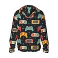 thumbnail image 2 of Picia Retro Video Game Women's Men's UPF 50+ Sun Protection Hoodie Shirt Long Sleeve SPF Fishing Outdoor UV Hiking Lightweight Shirts-X-Large, 2 of 9