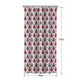 thumbnail image 5 of Red and Gray Christmas Tree Pattern Shower Curtain 36"x72" ,Bathroom Decorative Shower Curtains Set with 12 Hooks,Modern Waterproof Washable Shower Curtain, 5 of 6