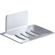 thumbnail image 1 of Jabonera montada en la pared, soporte para jabón de ducha, jabonera de Metal, baño sin perforación, soporte para esponja de cocina, plateado JM, 1 of 4