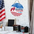 "Declare Your For America With Our Unique Independence Day Door Sign A